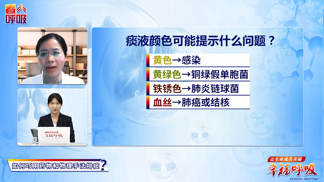 痰液变色是病情恶化的信号吗？